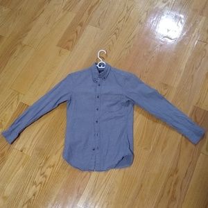 J. Crew blue/jaspé shirt, XS (slim fit)
